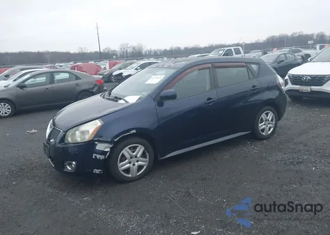 2009 Pontiac Vibe из США, поврежденный, VIN 5Y2SP67099Z435279